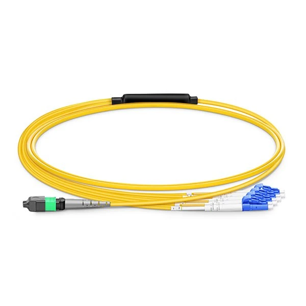 8F MPO To LC Singlemode Fiber Patchcord